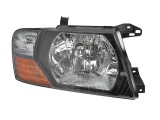 Far Mitsubishi Pajero 01.2003-08.2006 DEPO partea Dreapta, tip bec H4 fara motoras, culoare rama argintiu