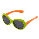 Cumpara ieftin Ochelari de Soare Copii Polarizati Pedro PK107-9, UV400, Categoria 3, Verde/Portocaliu, 5-12 Ani