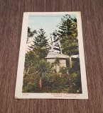 Carte Poștală Veche &ndash; Statuia lui Caupolican &icirc;n Parc, Chile, Editura J. Francisco Diaz, Lota, Ilustrație Color, Necirculata, Printata
