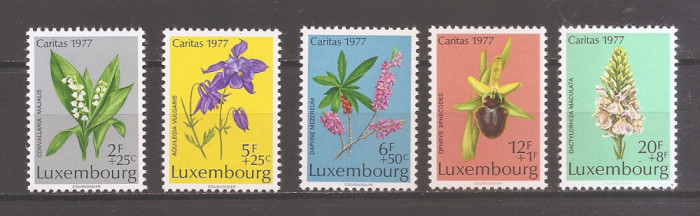 Luxemburg 1977 - Plante protejate, MNH
