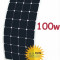 Panou/ri solar/e fotovoltaic/e FLEXIBIL 100W rulote, camping, barci, camping