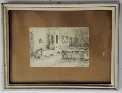 PAN IOANID (1878-1956) - INTERIOR TARANESC foto