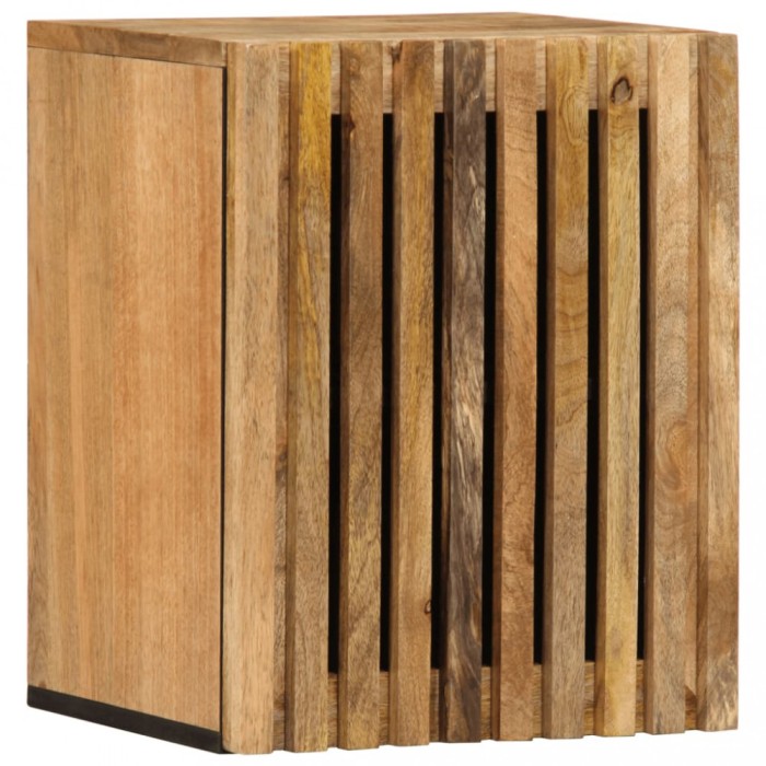 vidaXL Dulap de perete de baie, 38x34x48 cm, lemn masiv mango brut 377534