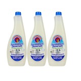 Set 3x Rezerva ChanteClair Degresant Universal cu Bicarbonat, Solutie 600 ml