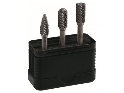 Burghiu metalic pentru freză biax - set de 3 bucăți foto