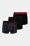 HUGO boxeri 3-pack barbati, culoarea negru, 50532550