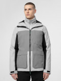 Jachetă de trekking membrana 10 000 pentru bărbați, 4F Sportswear