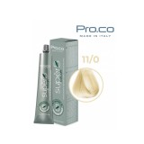 Vopsea de par profesionala fara amoniac 11/0 Pro.Co