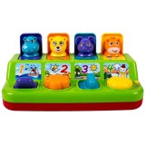 Jucărie Interactivă Animale, Pop Up, Sunet și Lumină, Multicolor, 12+ Luni, Oem