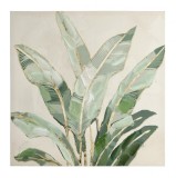 Cumpara ieftin Tablou canvas Leaf 80x3.5x80 cm