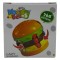 Jucarie Puzzle Hamburger Magic Beans - Cub Antistres 360&deg; Rotativ