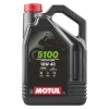 Ulei Moto Motul 5100 10W40 4T 4L, Semi-Sintetic, Protectie Superioara, Performanta Optima, JASO MA2