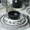 Keramika Set de vesela - Keraart Black Pattern - 24 bucăți - 6 persoane - Stoneware