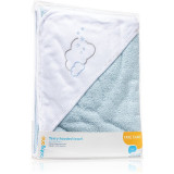 BabyOno Towel Terrycloth prosop de baie cu glugă Blue 100x100 cm