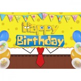 Cumpara ieftin Fundal foto pentru copii La multi ani, 198 x 152 cm, poliester, multicolor