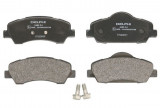 Set Placute Frana Fata Delphi Peugeot 301 2012&rarr; LP2485