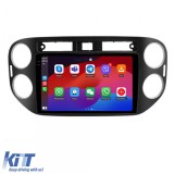 Navigatie Android Dedicata Volkswagen Tiguan (2011-2016), Display 2K, 8Gb Ram, 256Gb Stocare, Bluetooth, WiFi, Carplay Performance AutoTuning