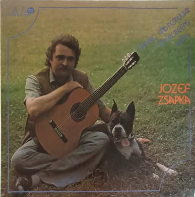 Disc vinil, LP. CLASSIC AND POPULAR EVERGREENS WITH JOZEF ZSAPKA-JOZEF ZSAPKA foto