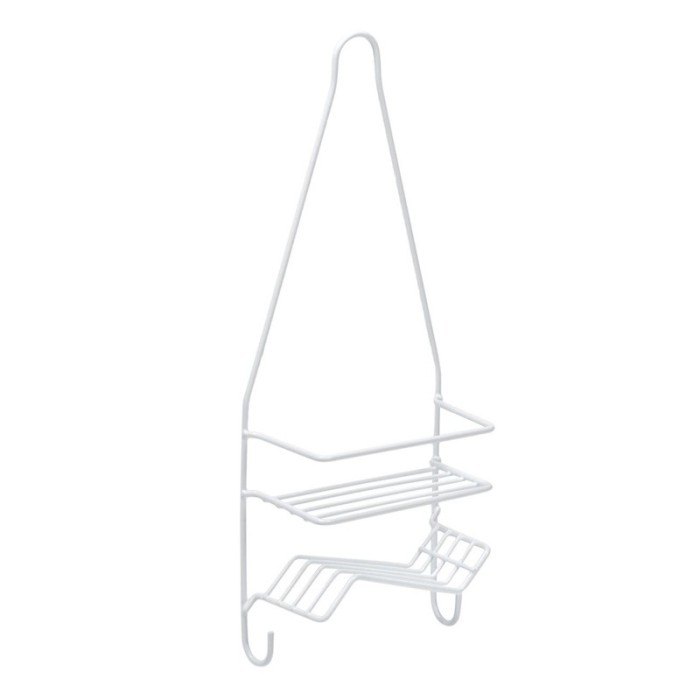 Raft de baie suspendabil, 17.5 x 8.5 x 46 cm, Alb Raft de baie suspendabil, 17.5 x 8.5 x 46 cm, Alb