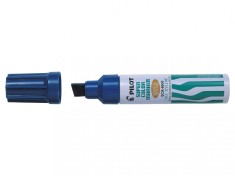 Pachet 12 buc marker permanent jumbo pilot 12.5 mm varf tesit Marker permanent Pilot Jumbo varf tesit 12.5 mm albastru