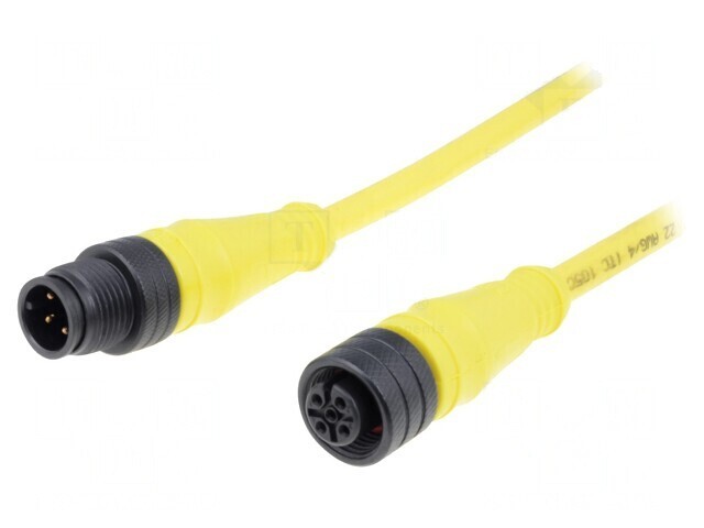 Cablu senzori/automatizări M12 4 pini 3m