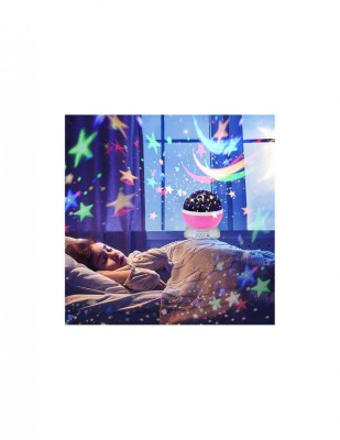 Proiector LED cu alimentare USB model Galaxy Stars foto