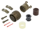 Conector circular mufă mamă AMPHENOL PT/451 10 pini 7,5A 600V drept
