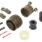 Conector circular mufă mamă AMPHENOL PT/451 10 pini 7,5A 600V drept