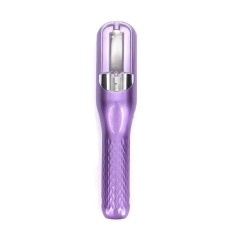 Aparat de Reparare a Varfurilor Despicate, Flippy, Netezirea Firului de Par, din ABS+PC, cu Ioni Negativi, Baterie 500 mAh, 24.8 x 5.3 x 5 cm, Mov foto