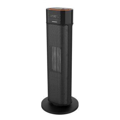 Radiator ceramic cu umidificare Heinner, 2000 W, Functie umidificare, Display LED, Control touch, Telecomanda foto