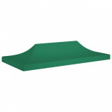 Acoperiș pentru cort de petrecere, verde, 6 x 3 m, 270 g/m&sup2;