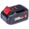 Acumulator pentru sculele WORCRAFT, 20 V, 6 Ah Li-ion