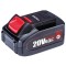 Acumulator pentru sculele WORCRAFT, 20 V, 6 Ah Li-ion