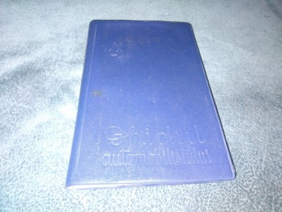 GHIDUL AUTOMOBILISTULUI 1960 foto