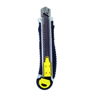 Cutter metalic multifunctional Top Master Pro, 170 x 18 mm, maner cauciuc foto