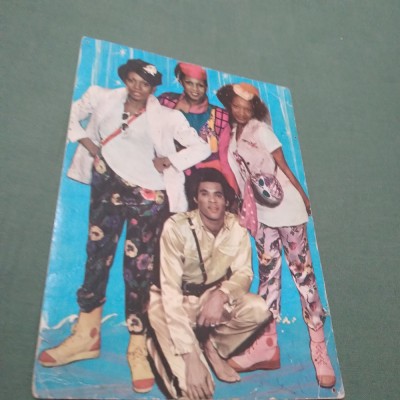CARTE POSTALA FORMATIA BONEY M NECIRCULATA foto