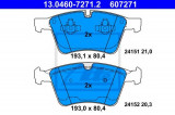 Set placute frana,frana disc MERCEDES GL-CLASS (X164) (2006 - 2012) ATE 13.0460-7271.2