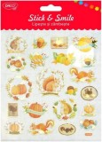 Set stickers - Lipeste si zambeste - Veverite si dovlecei | Daco