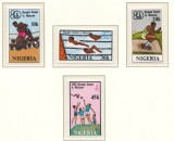 Nigeria 1980 Mi 368/71 MNH - Jocurile Olimpice de vara, Moscova, Nestampilat
