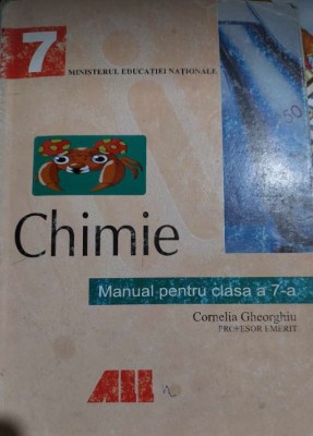 CHIMIE - manual pentru clasa a VII-a, Cornelia Gheorghiu, ed. ALL foto