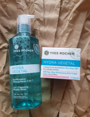 SET HYDRA VEGETAL Gel crema 48 ore + Apa micelara 400 ml Yves Rocher foto