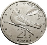 Insulele Cook 20 Cents 2010 - Elizabeth II , 33 mm, KM-760 UNC !!!, Australia si Oceania, Nichel