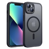 Husa iPhone 13 Asteroid GSM PureFrost MagSafe, negru frost