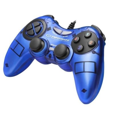 Controller Esperanza EGG105B Fighter, cu vibratii, PC foto
