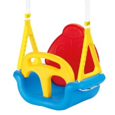 Leagan suspendat 3 in 1 pentru copii Nicolys, cu sistem de siguranta, varsta 9 luni +, dimensiune 49x30x43 cm, NJB-149