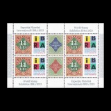 Expozitia Filatelica Internationala IBRA 2023, minicoala de 4 timbre si 2 viniete LP 2419d