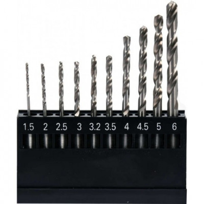 Set 10 burghie pentru metal 1.5 - 6.0 mm Yato YT-44888 foto