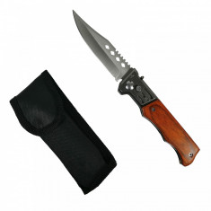 Cutit Briceag Stainless Steel Safari Max husa cadou 21 cm foto