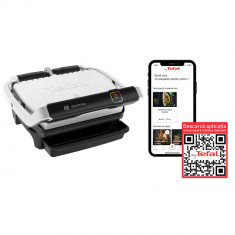 Gratar electric Tefal OptiGrill Elite GC750D30, 12 programe