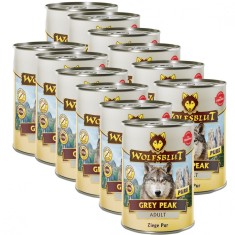 Tin WOLFSBLUT Grey Peak Adult Pure 12 x 395 g foto